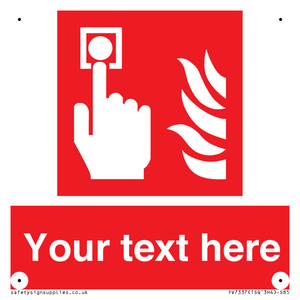 Custom Fire Alarm call point